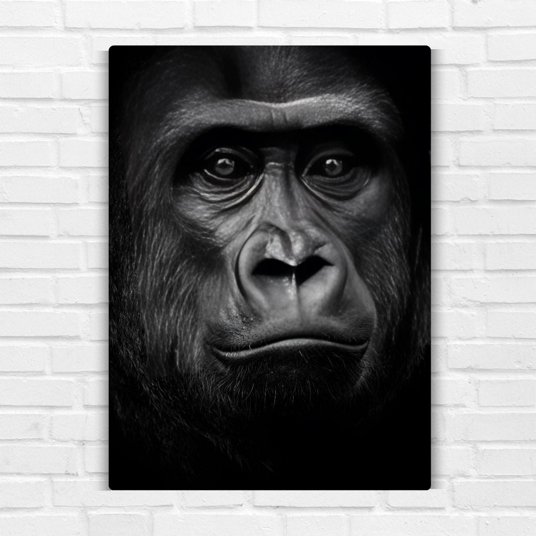Gorilla Metal Poster