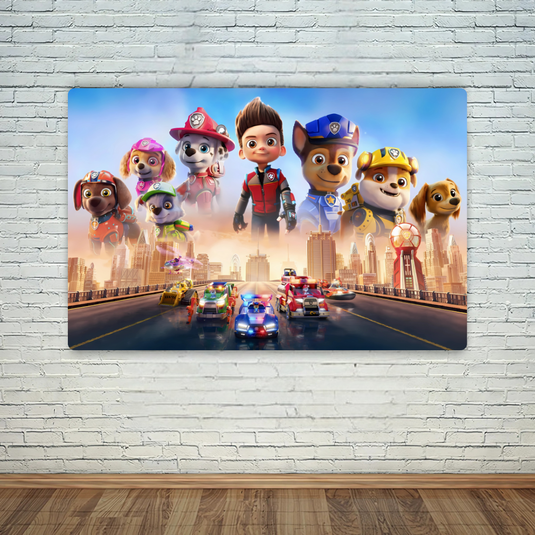 Paw Petrol Metal Poster