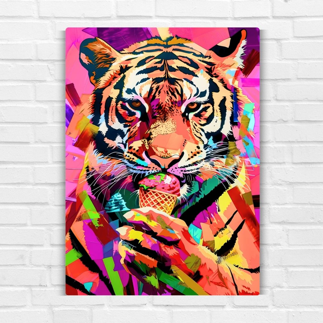 Bengal Tiger Metal Poster