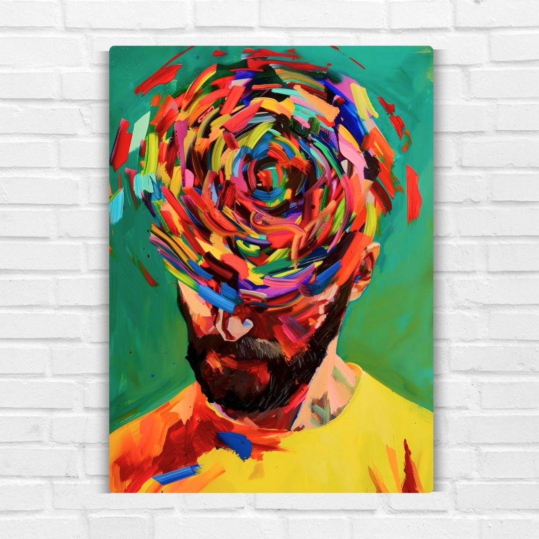 Whirlwind Mind Metal Poster