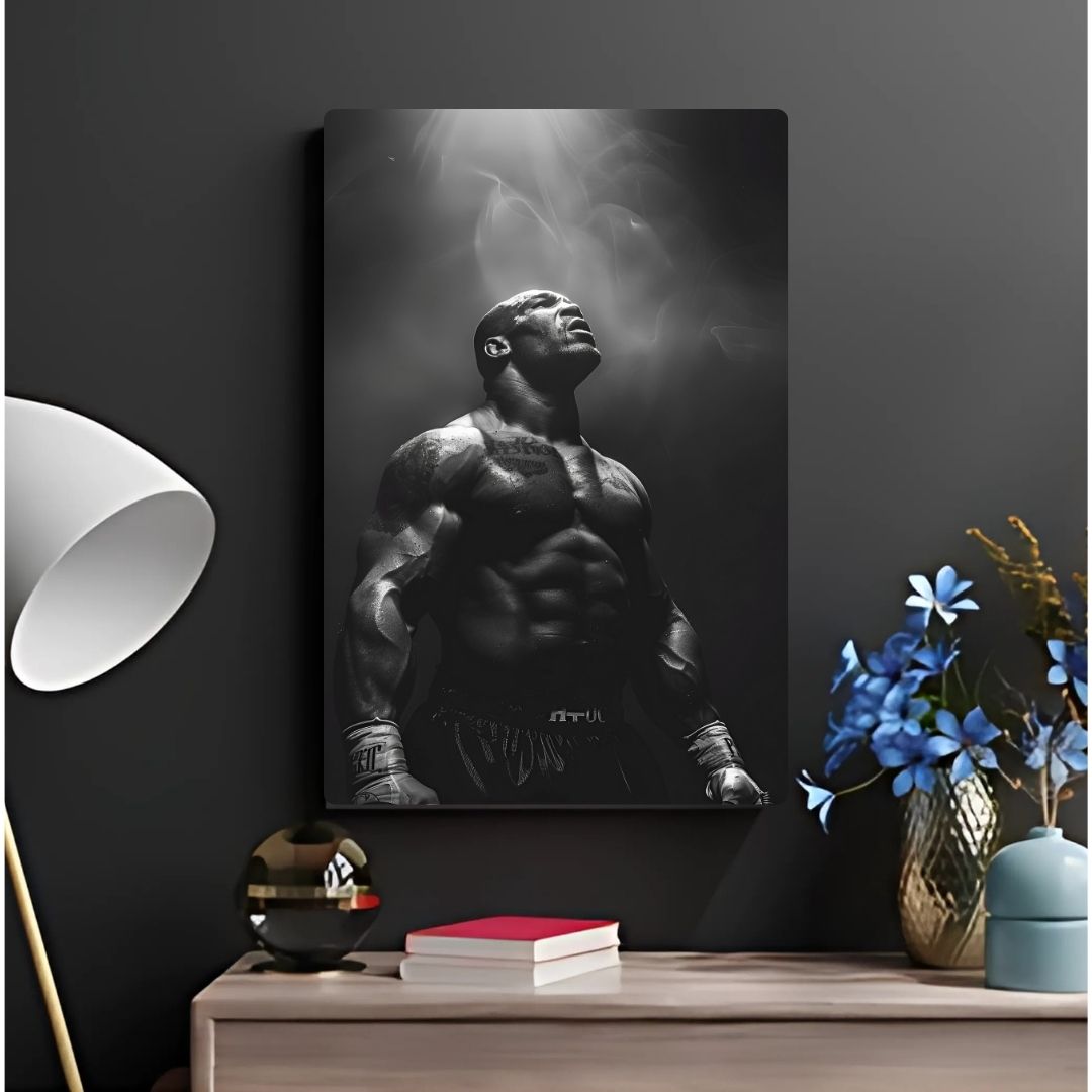 Mike Tyson Metal Poster