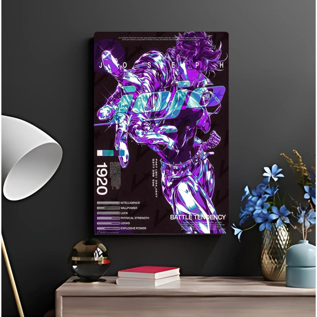 JoJo Bizarre Metal Poster