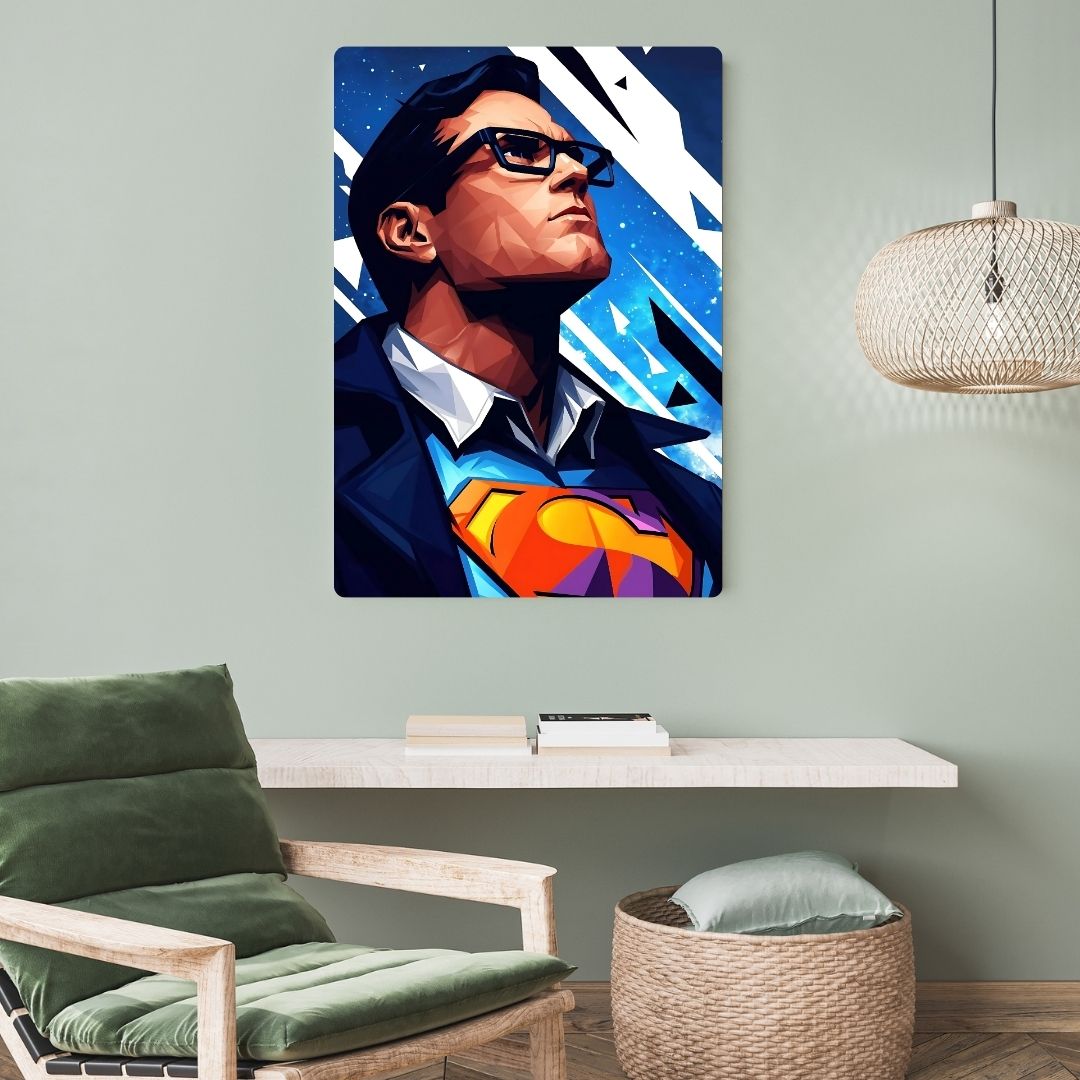 Superman Metal Poster