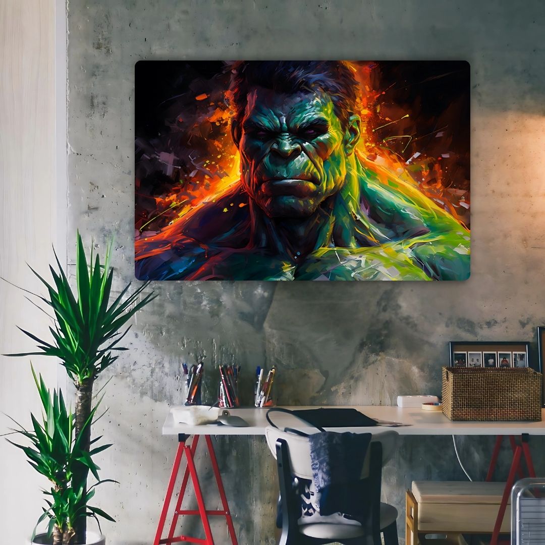 The Incredible Hulk Metal Poster