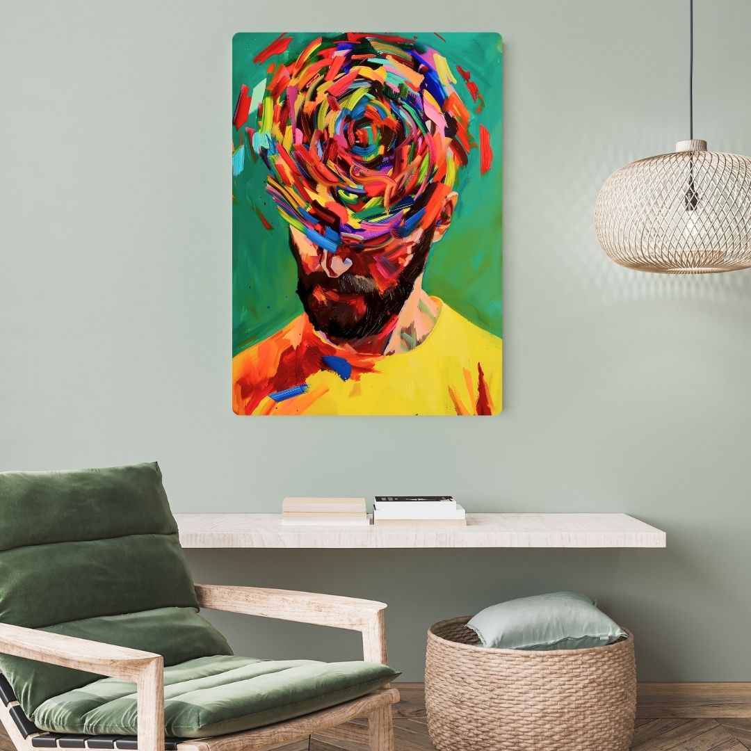 Whirlwind Mind Metal Poster