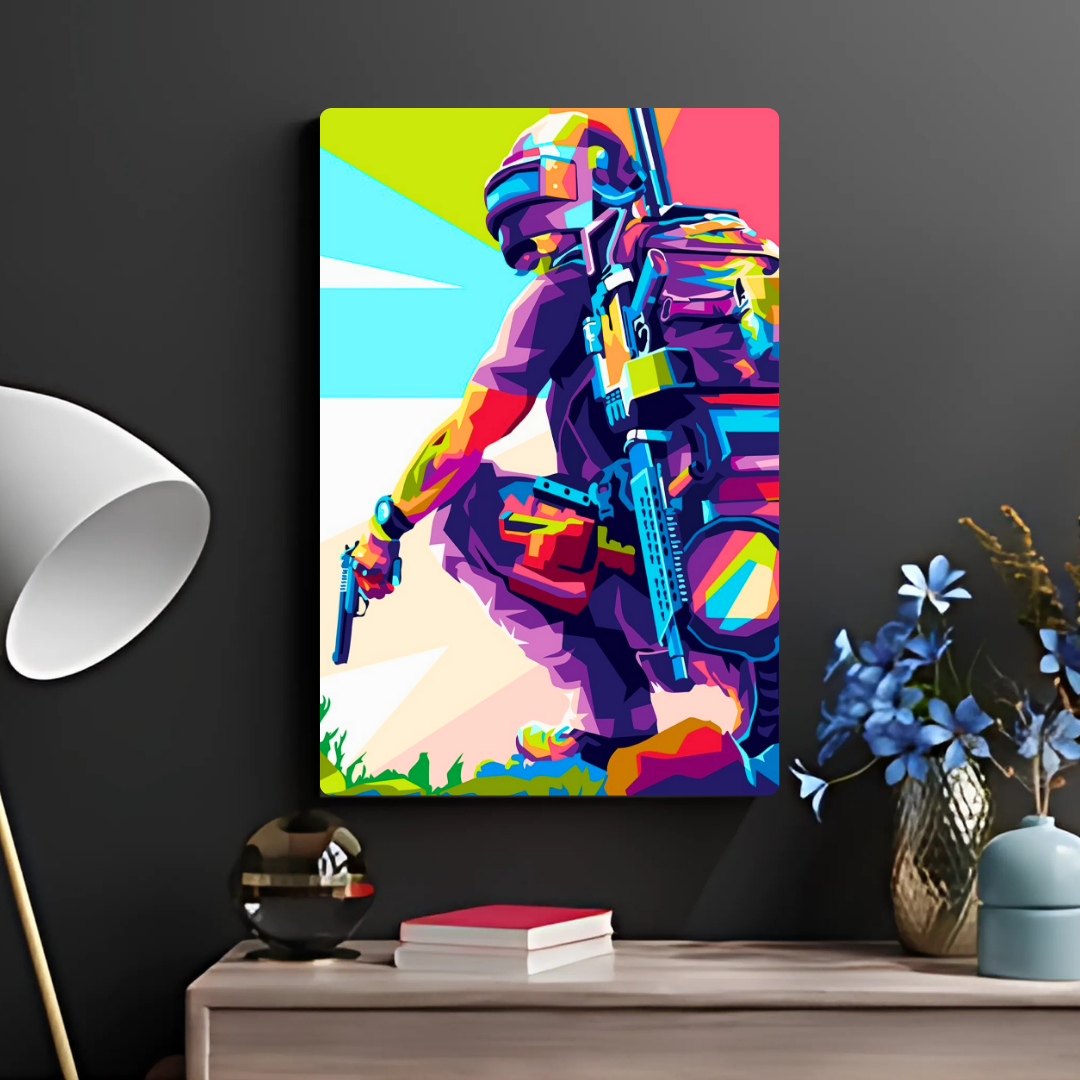 PUBG Metal Poster