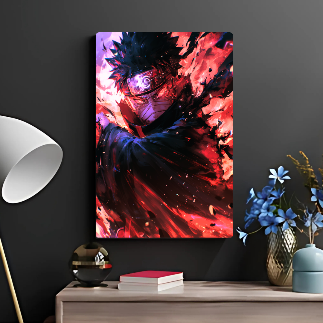 Obito Uchiha Metal Poster