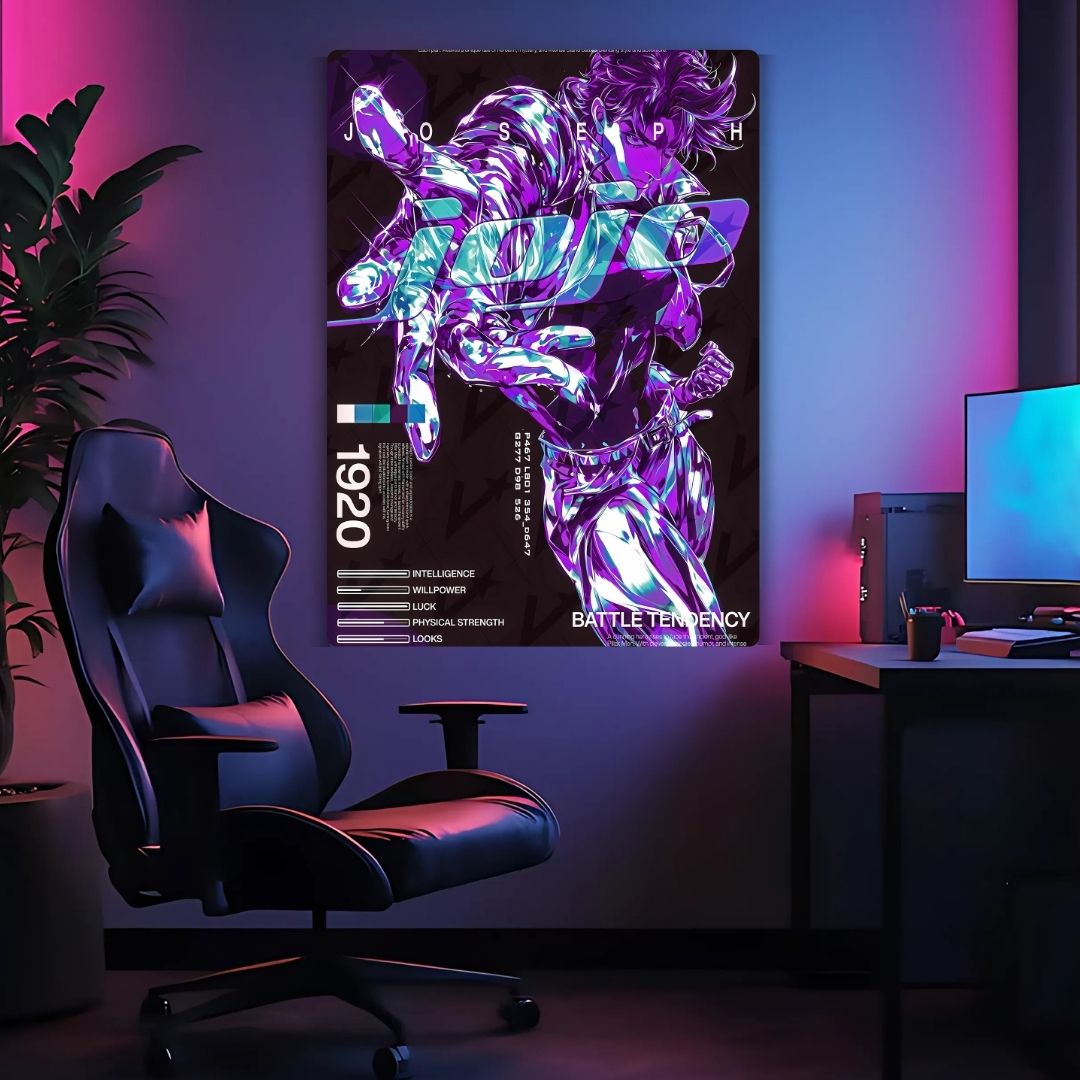 JoJo Bizarre Metal Poster