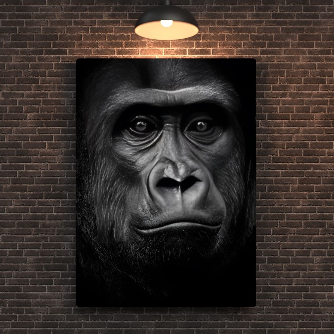 Gorilla Metal Poster