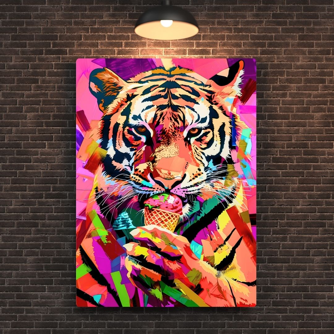 Bengal Tiger Metal Poster