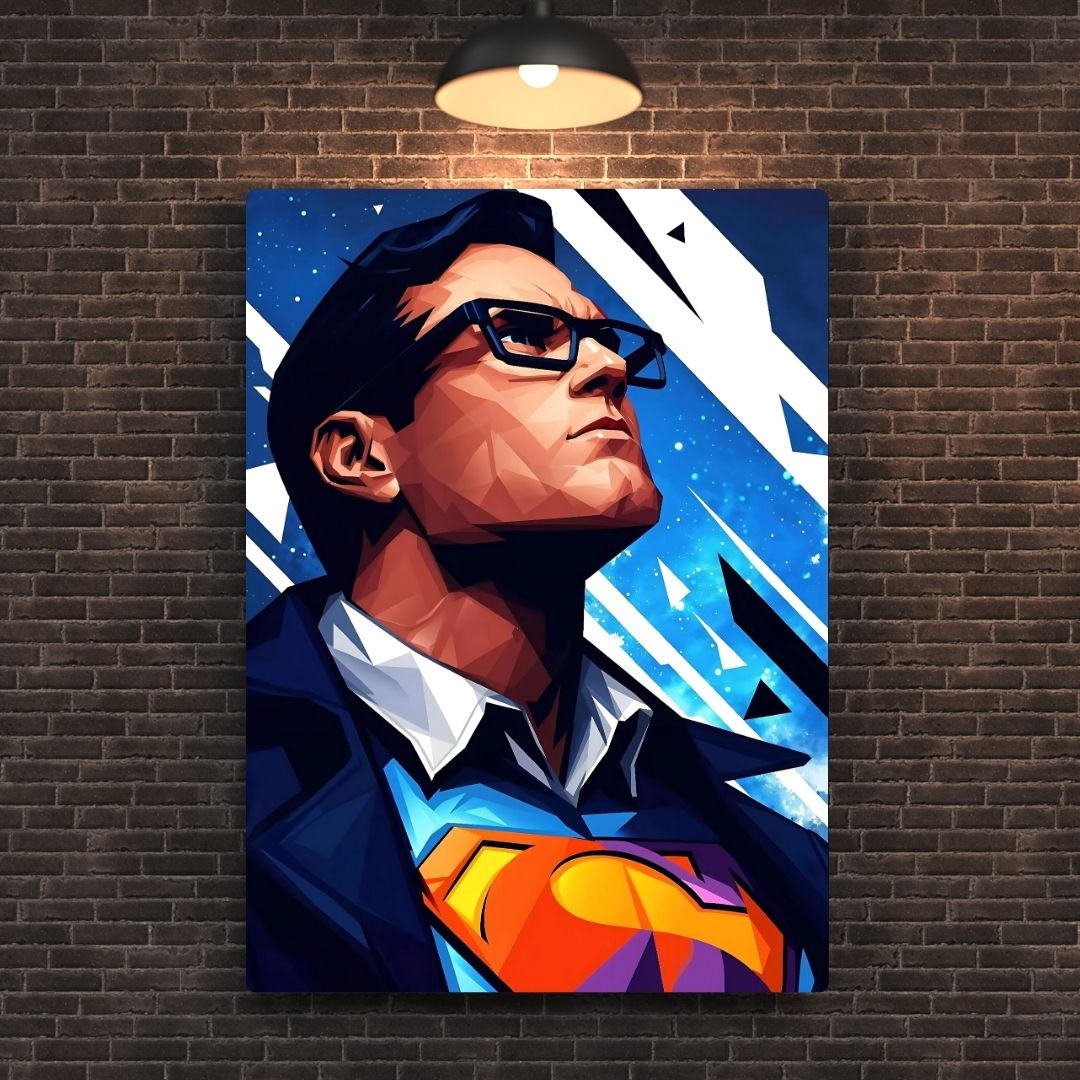 Superman Metal Poster