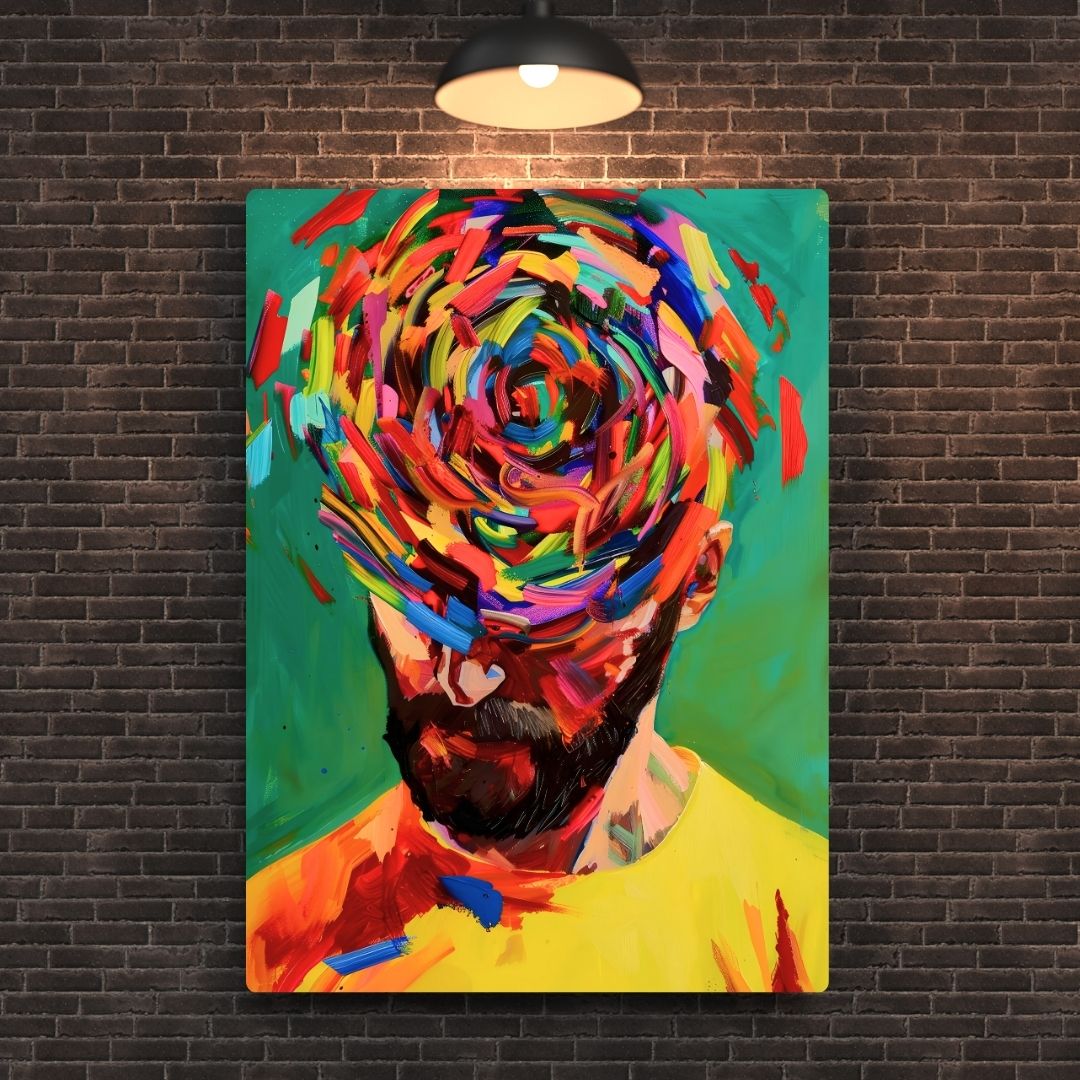 Whirlwind Mind Metal Poster