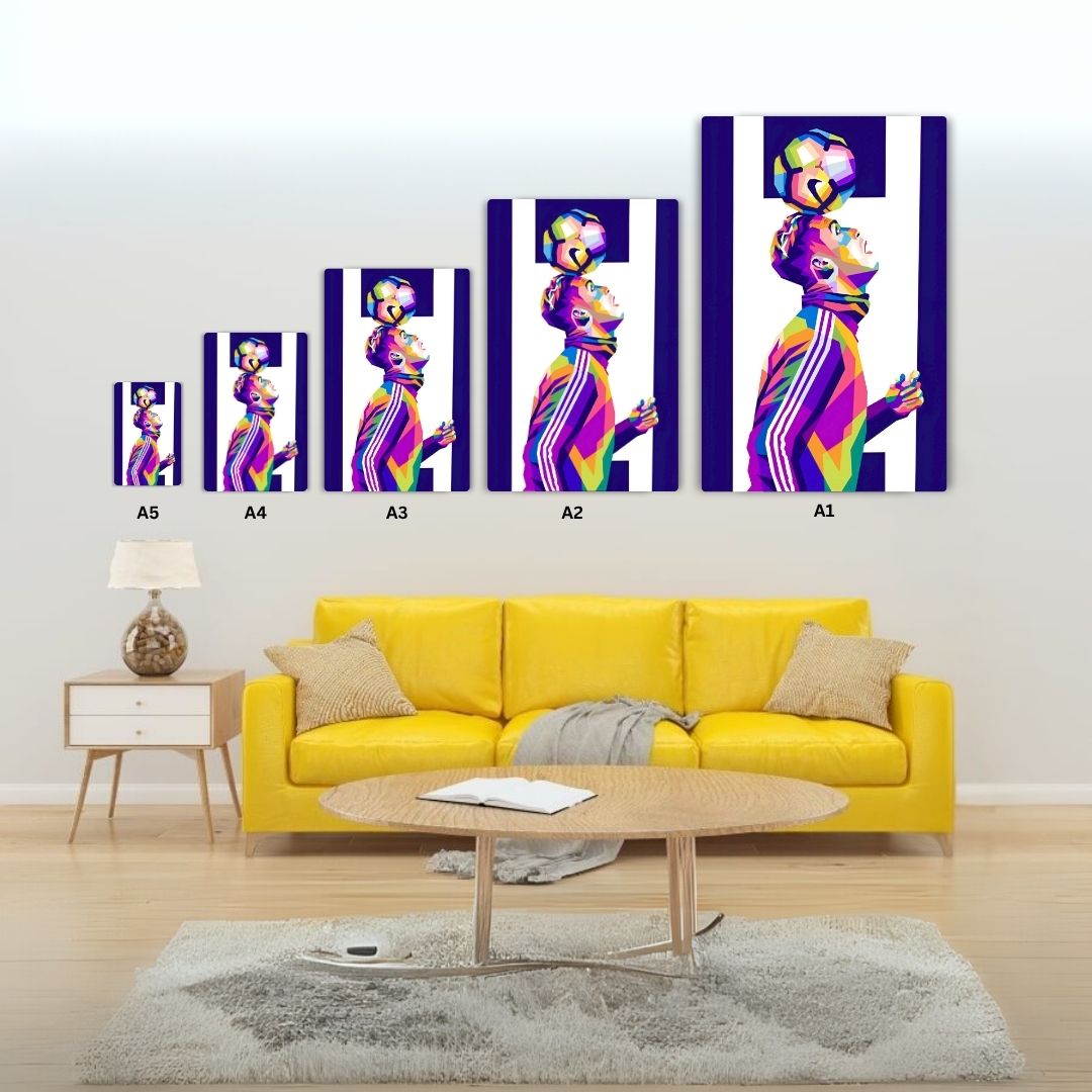 Cristiano Ronaldo Metal Poster