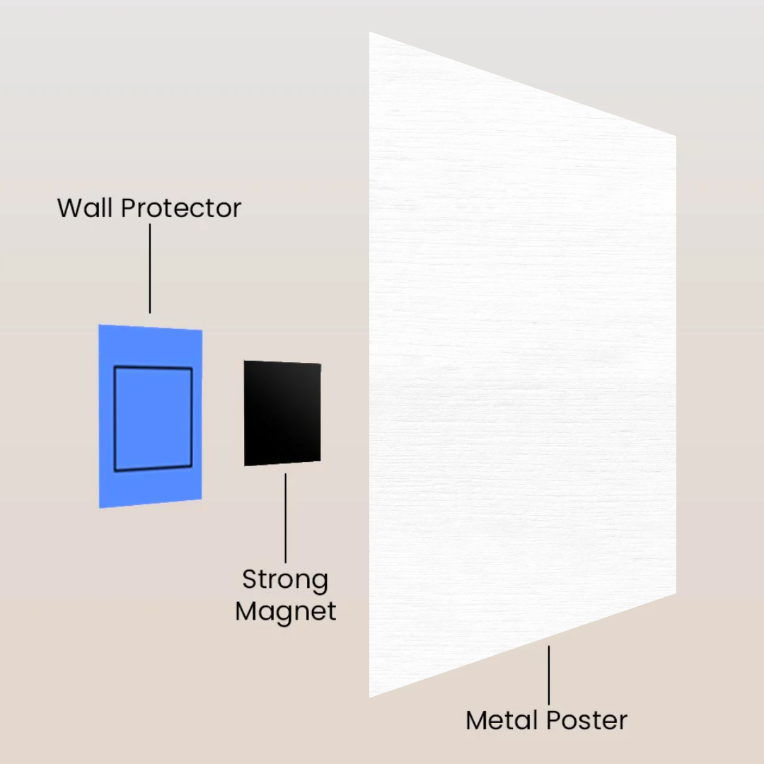 Vinícius Júnior Metal Poster