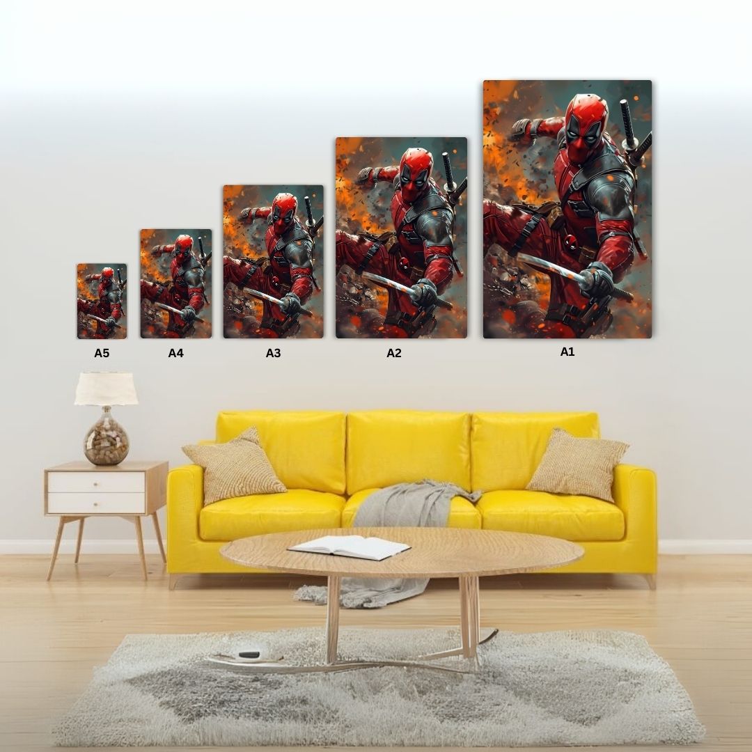 Deadpool Metal Poster