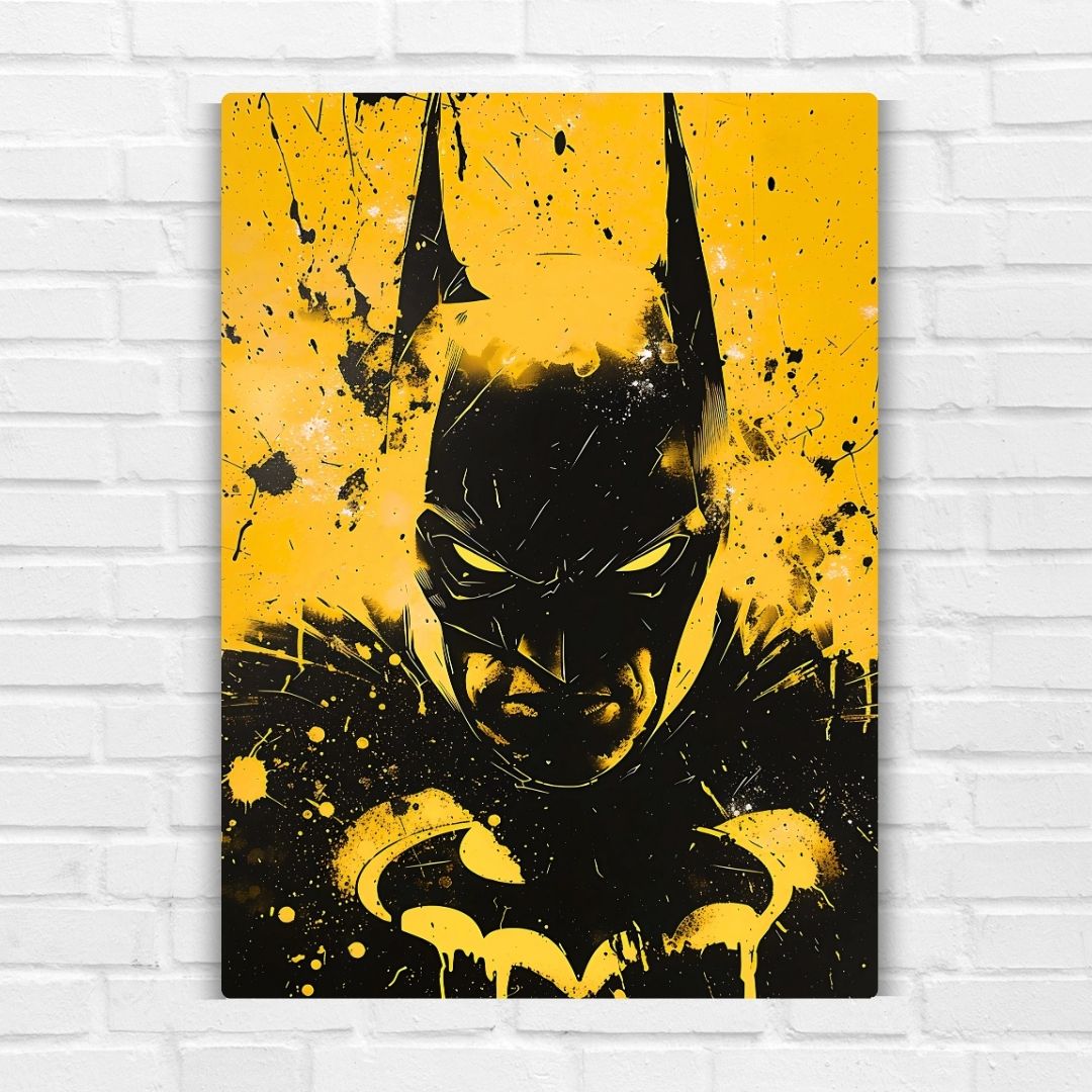 Bat's Fury Metal Poster