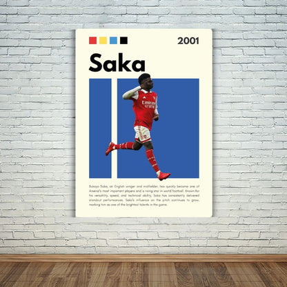 Bukayo Saka Poster