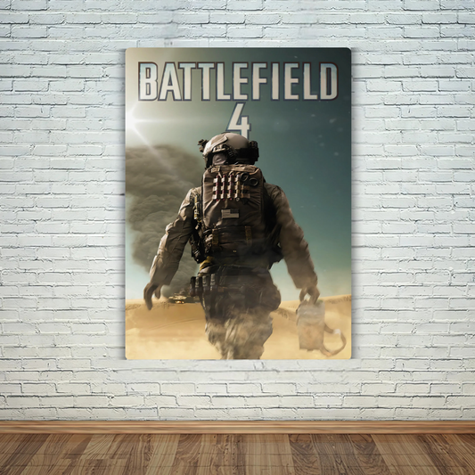 Battel Field IV Metal Poster