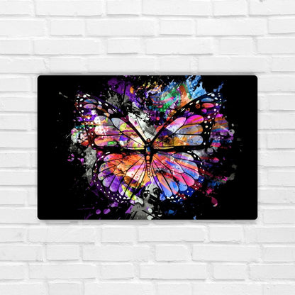 Abstract butterfly Metal Poster