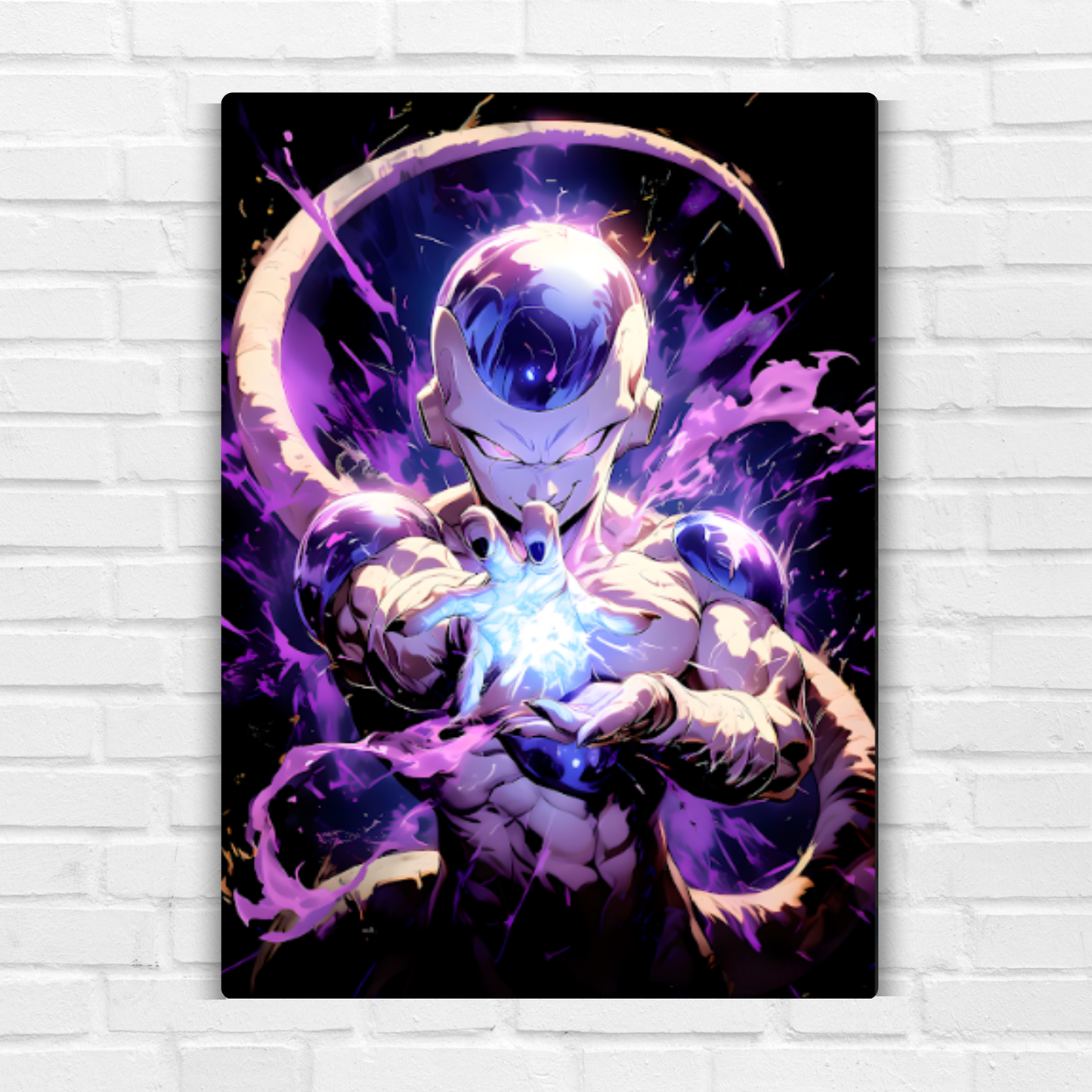 Freeza Metal Poster
