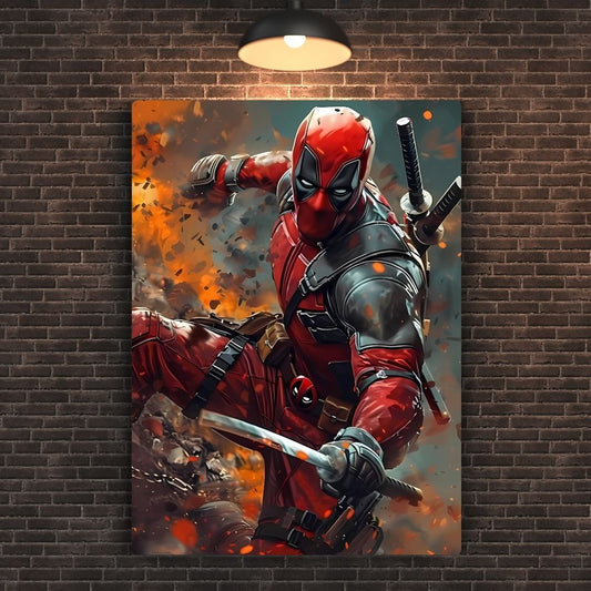 Deadpool Metal Poster