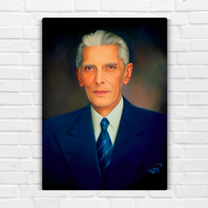 Quaid e Azam Metal Poster