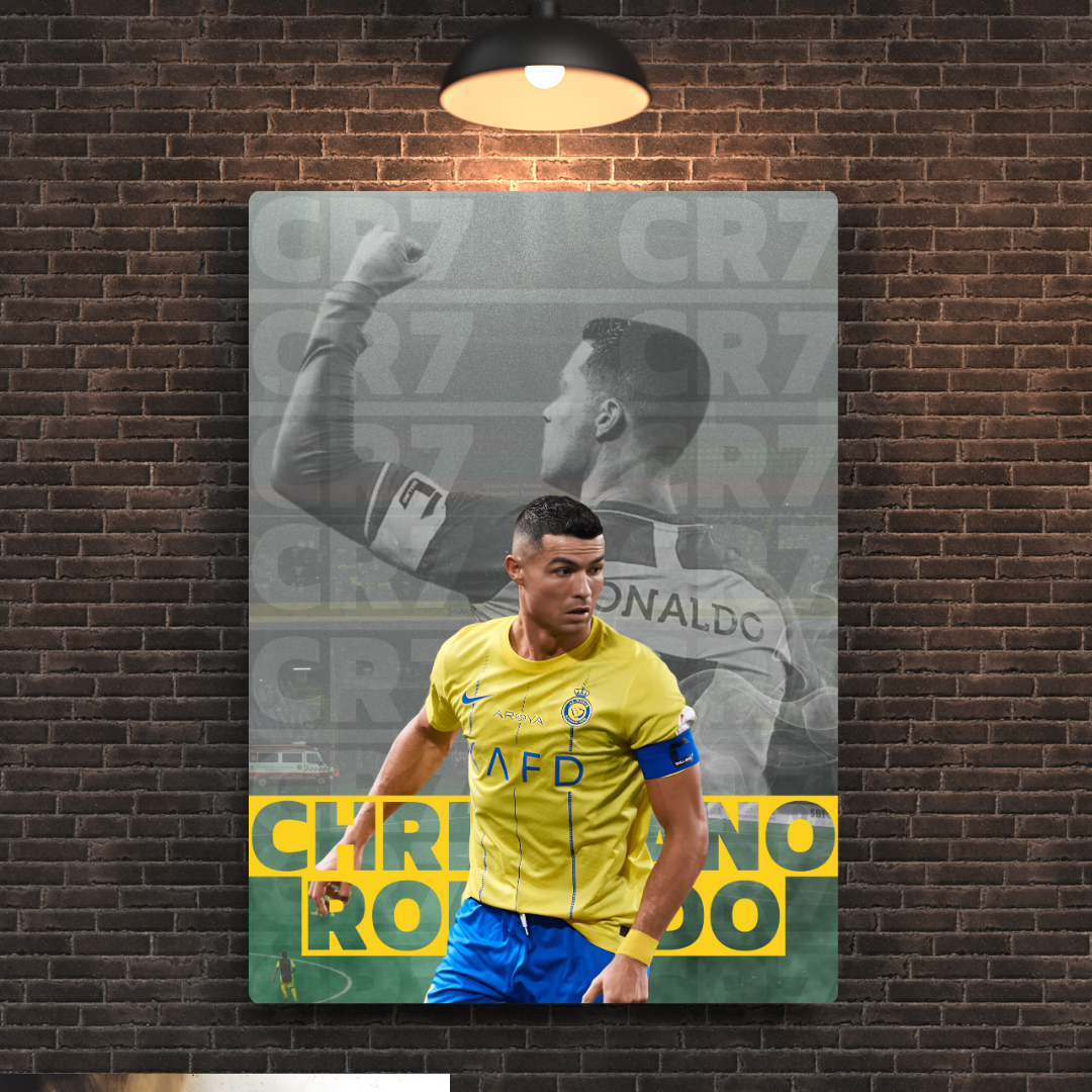CR7 Metal Poster