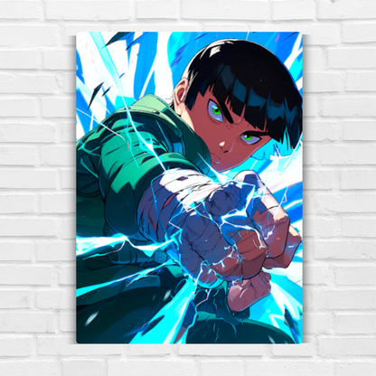 Rock Lee Metal Poster