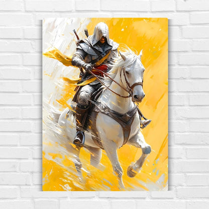 Assassin's Creed Rider Metal Poster