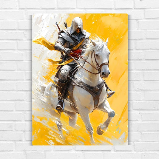 Assassin's Creed Rider Metal Poster
