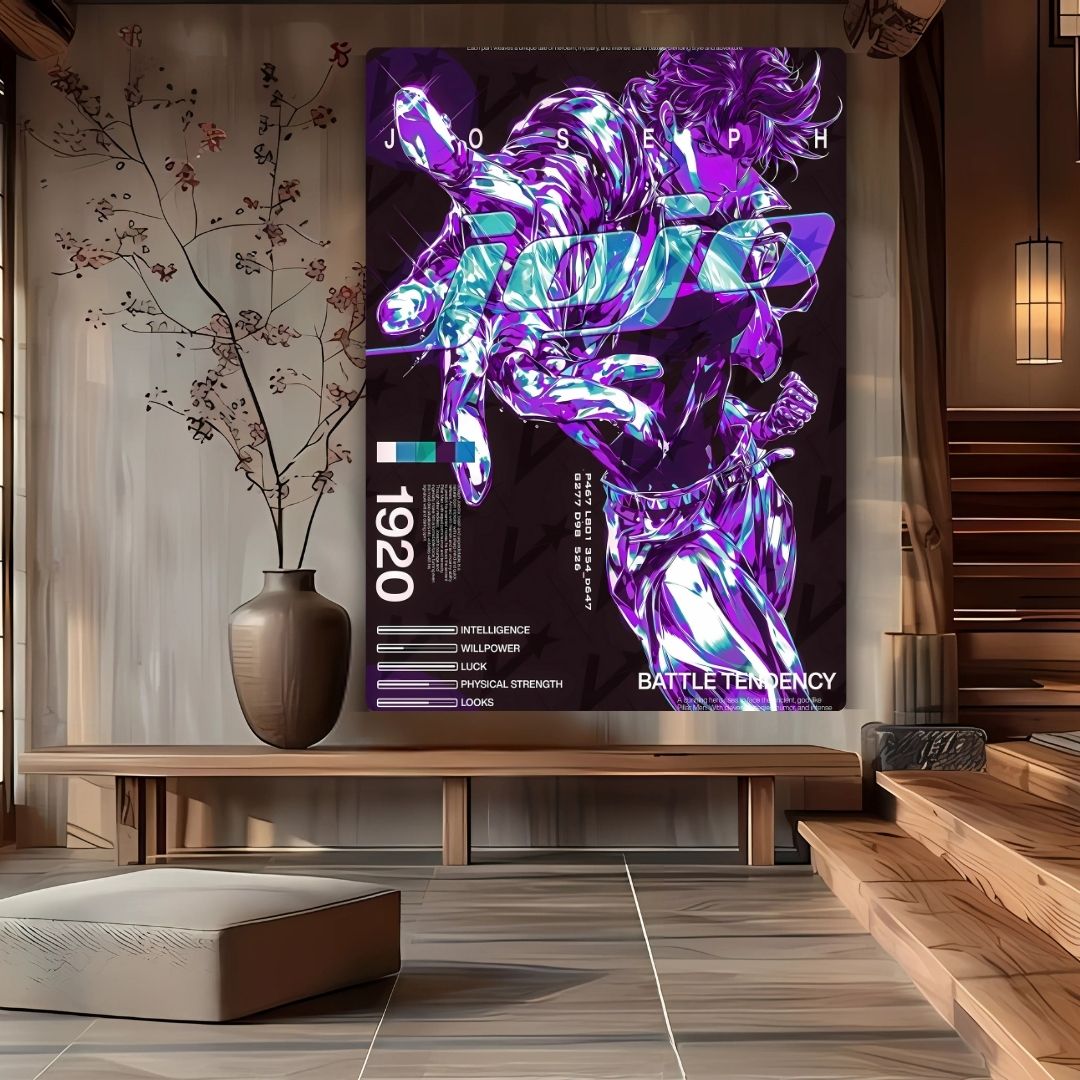 JoJo Bizarre Metal Poster
