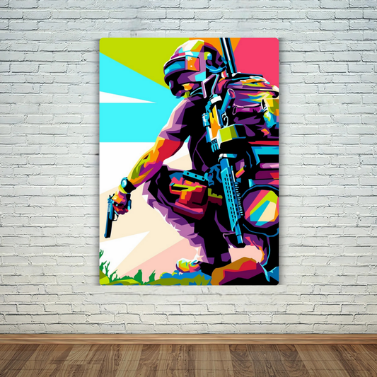 PUBG Metal Poster