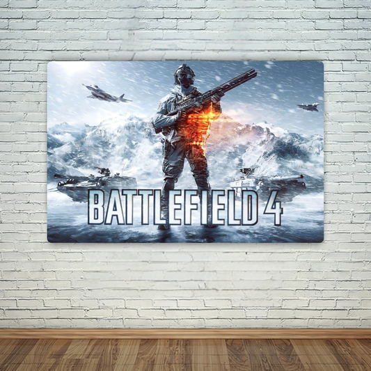 Battle Field 4 Metal Poster