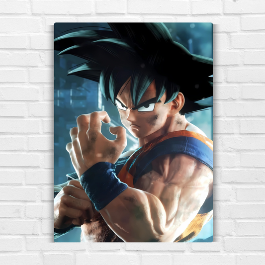 Goku Unbreakable Metal Poster