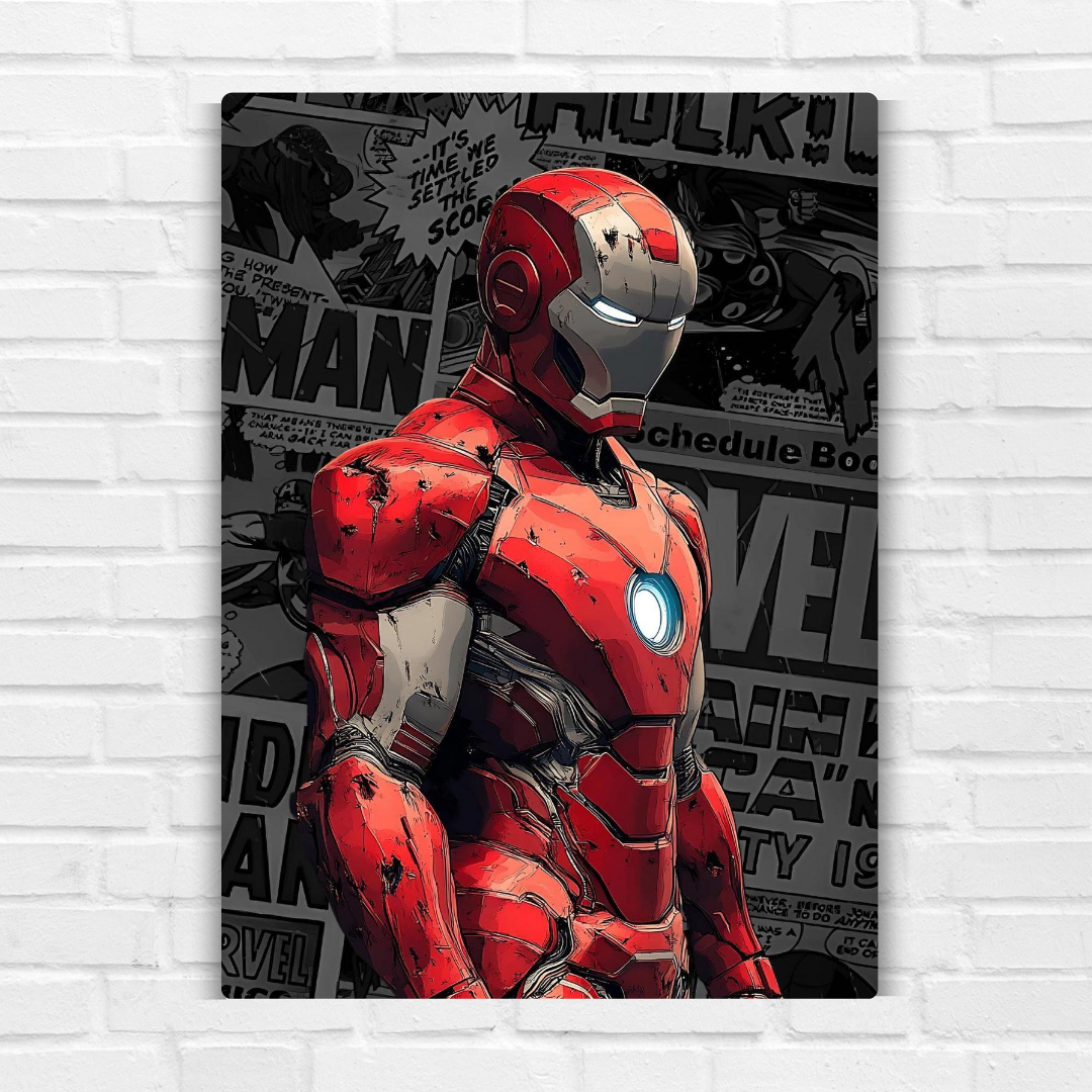 Iron Man Metal Poster