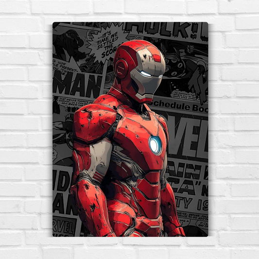 Iron Man Metal Poster