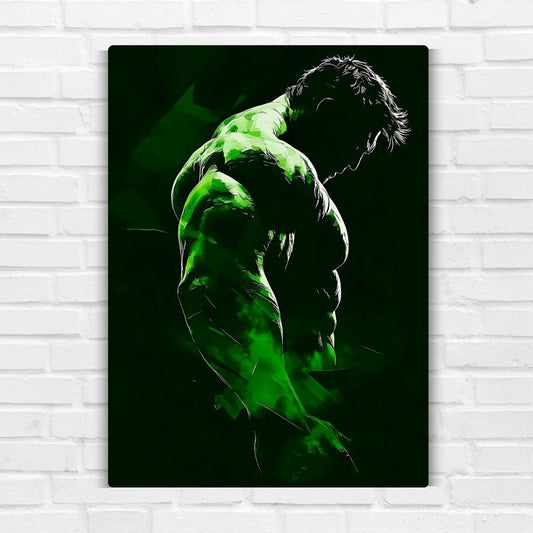 Hulk - Green Rage Metal Poster