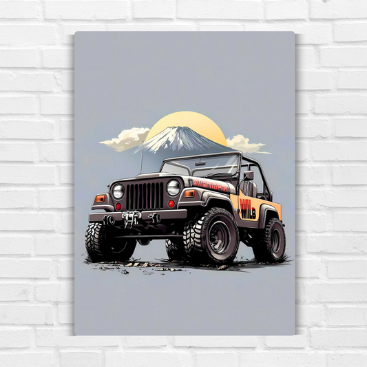 Wrangler Metal Poster