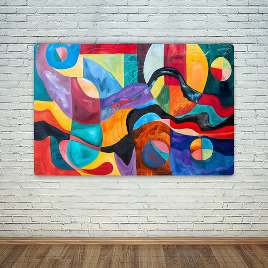 Abstract Art Metal Poster