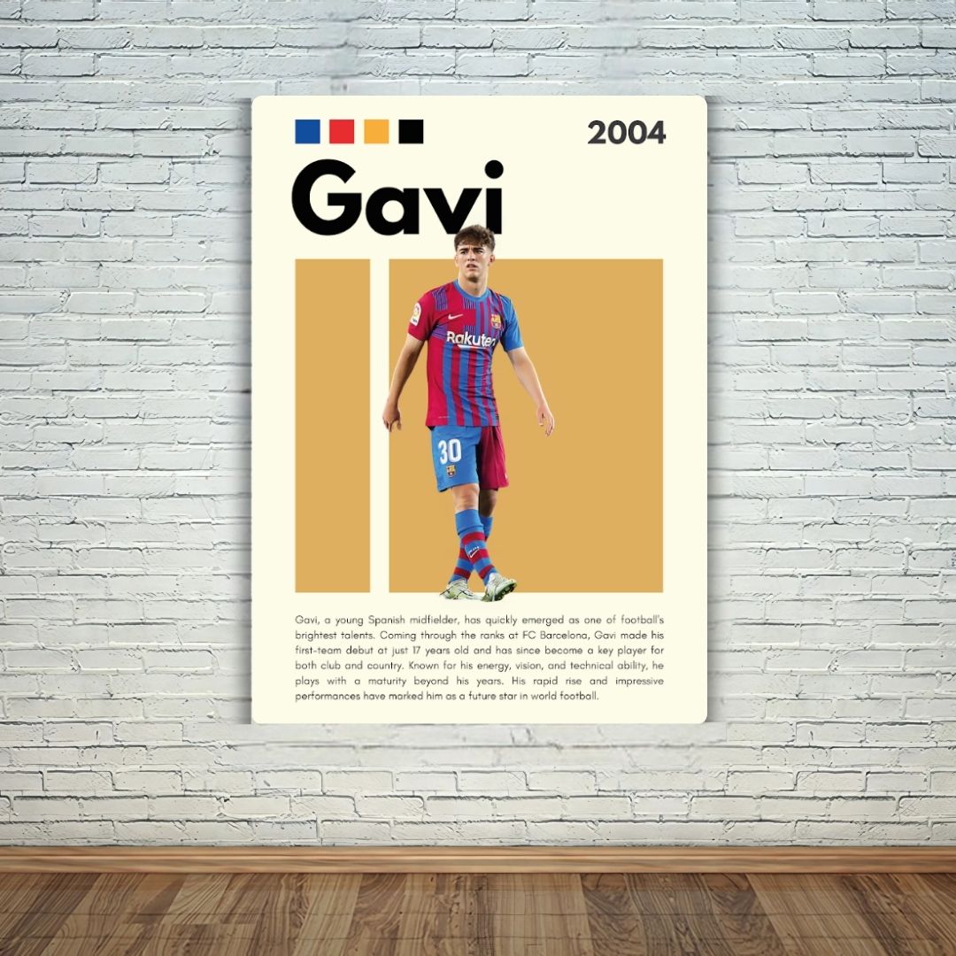 Gavi Metal Poster