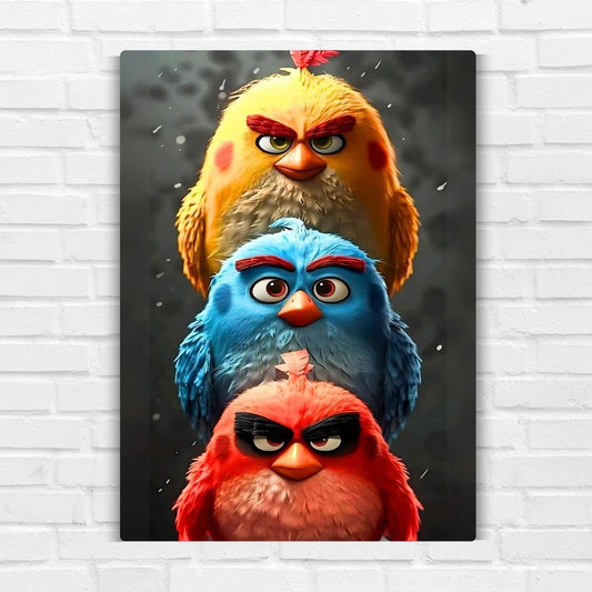 Angry Birds Metal Poster