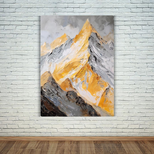 The Majestic Mountains Metal Poster