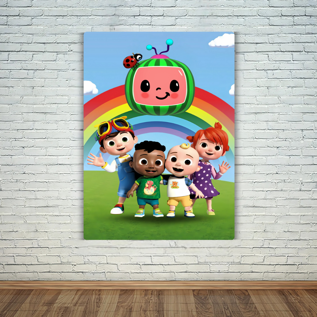 Cocomelon Metal Poster