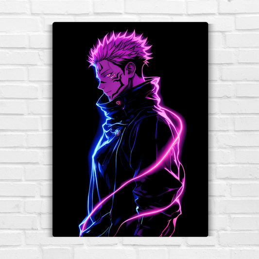 Sukuna x Gojo Amoled Metal Poster