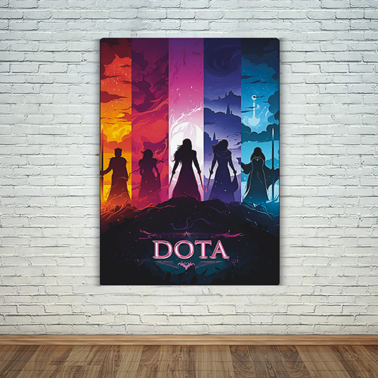 Dota Metal Poster
