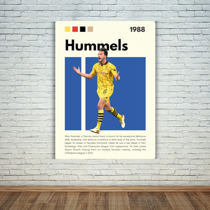 Mats Hummels Metal Poster