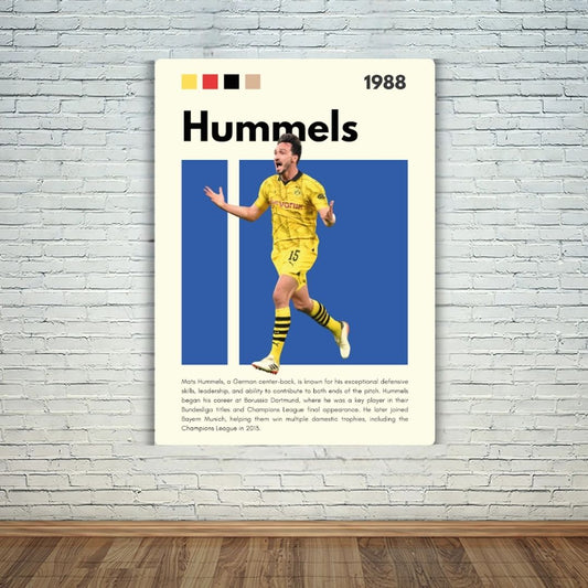 Mats Hummels Metal Poster