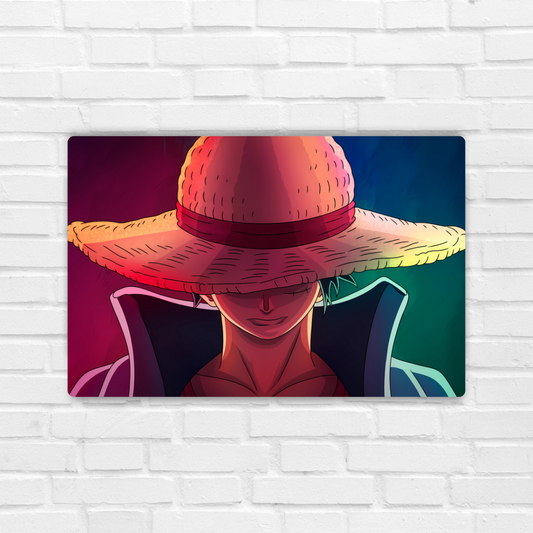 Monkey D. Luffy Metal Poster