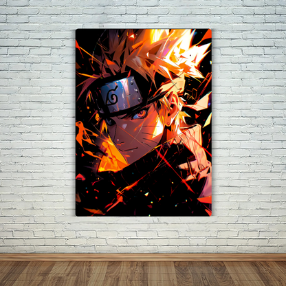 Naruto's Style Metal Poster