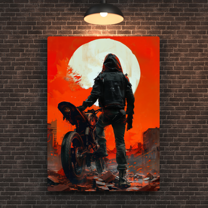 The Last Ride Metal Poster